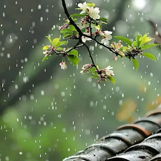 Cành hoa trên mái ngói — Đạo Học