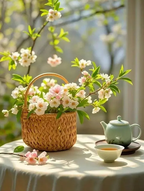 Hoa Đào và Hải Đường trong điển tích Dương Quý Phi