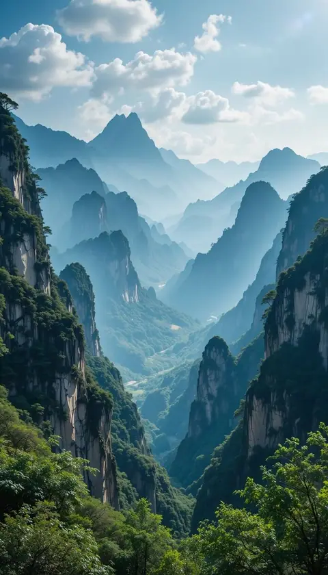 Nga Mi Sơn, Hoa Sơn và cửa ải Kiếm Môn hiểm trở