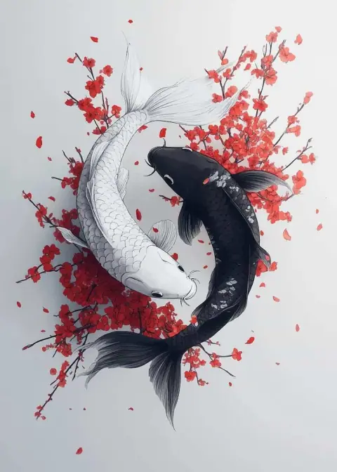 Quẻ Thái: trời đất giao hòa, cỏ mao và tường thành đổ