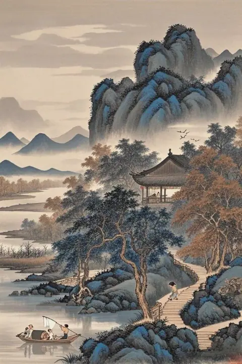 Ba dòng sông lớn chia đất Trung Hoa thành ba thân rồng