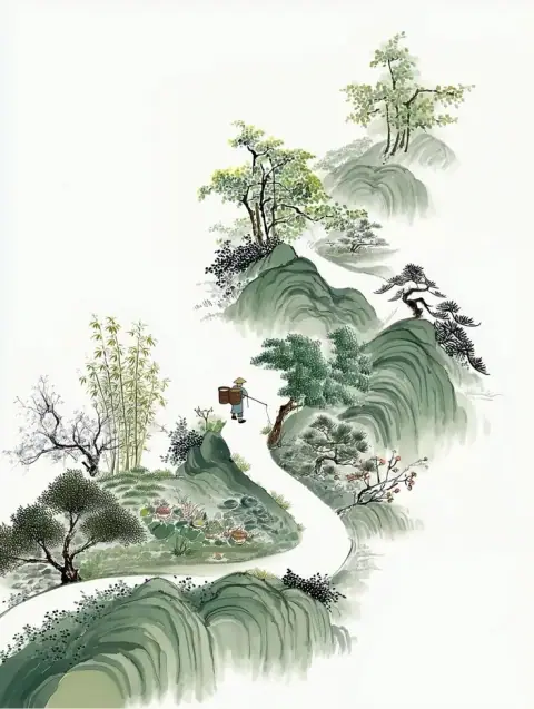 Vũ Khúc dáng chuông úp và Phá Quân dáng lá cờ bay